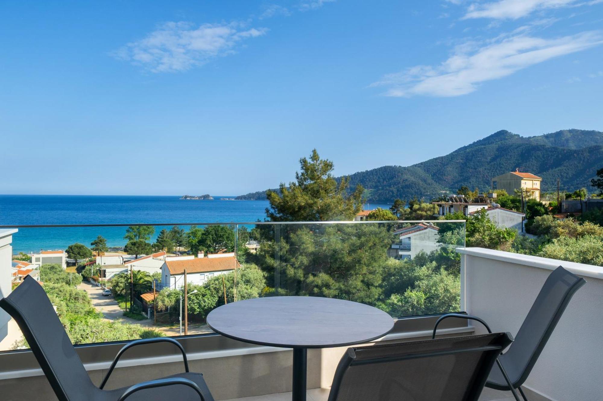 Villa Finikas Thassos Golden Beach Хриси-Амудия Экстерьер фото
