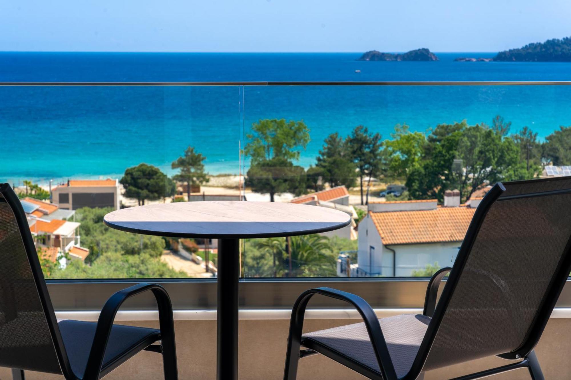 Villa Finikas Thassos Golden Beach Хриси-Амудия Экстерьер фото